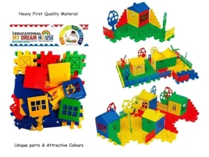 DIY Educational My Dream House Building Block Toy for Kids