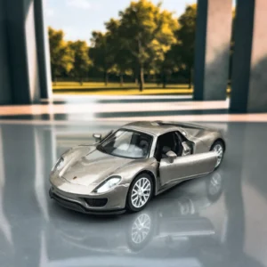 1:32 Die-Cast Sports Car – Porsche 918 Spyder, Premium Metal Toy Car