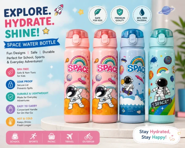 Space design bottles