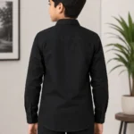 black shirt backside image