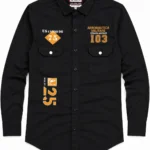 black shirt frontside