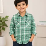 green shirt kid