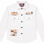white shirt frontside