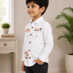 white side shirt
